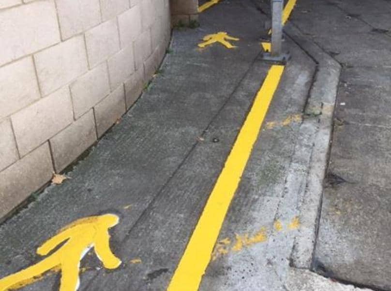 Safety Markings - Wood Green
